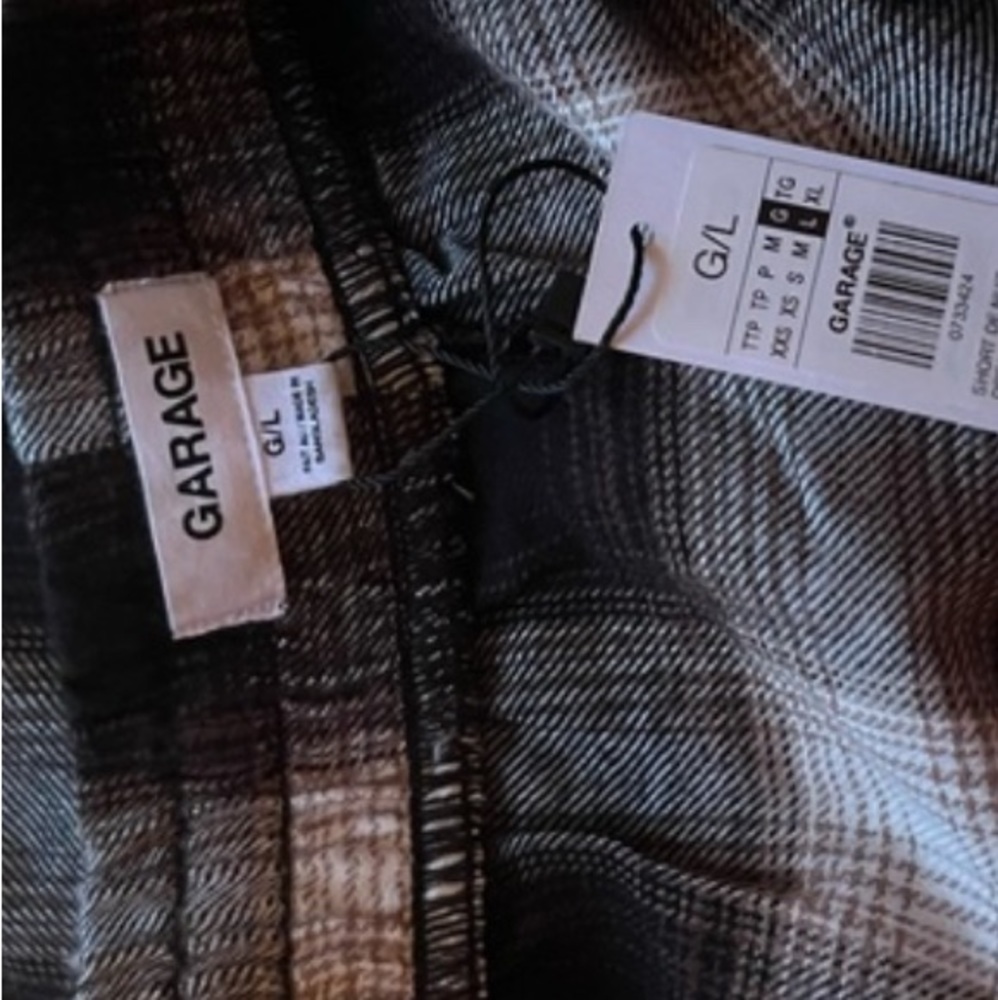plaid sleep shorts - Picture 3 of 3